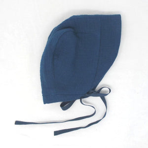 Open image in slideshow, Cotton Bonnet - Yale Blue
