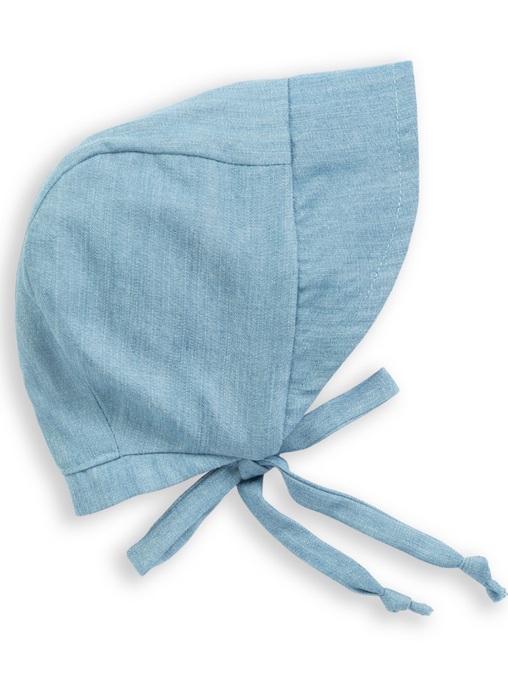Denim Playsuit & Bonnet Set