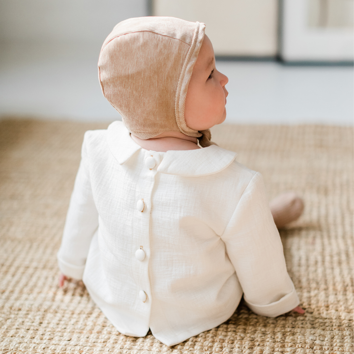 Long Sleeved Collared Top