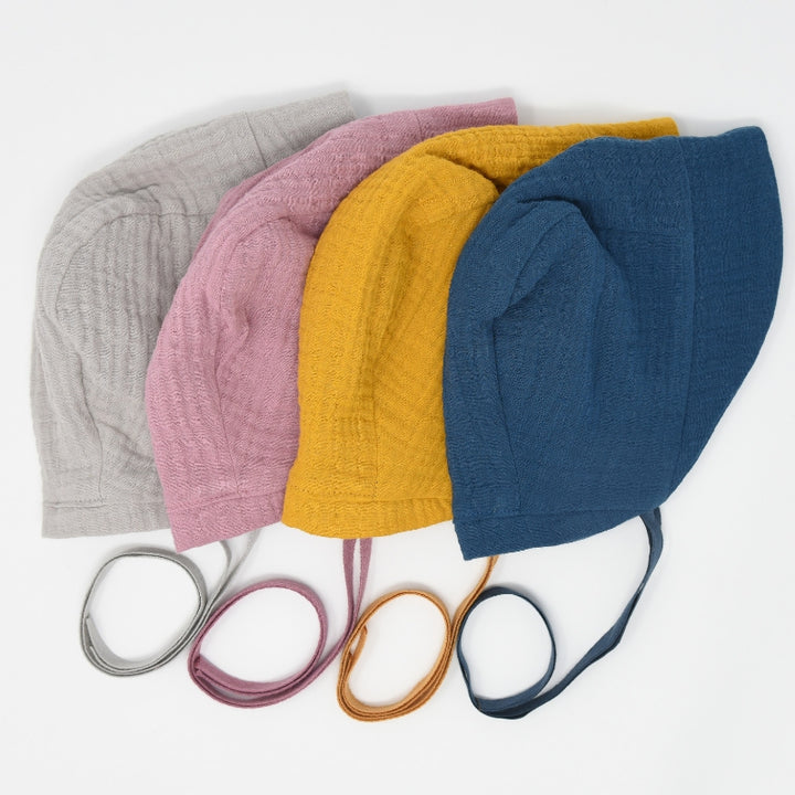 Cotton Bonnet - Dusty Rose