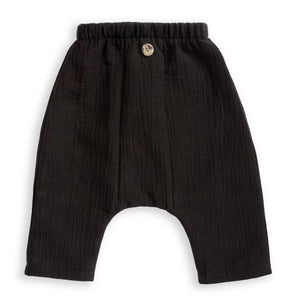 Open image in slideshow, Black Cotton Pant
