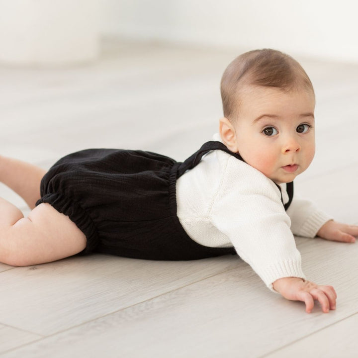 Periwinkle Cotton Romper