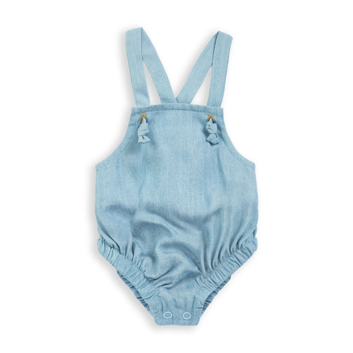 Tencel Washed Denim Romper